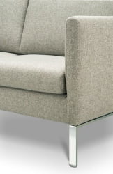 Диван двухместный Отто 2 Серо-бежевый