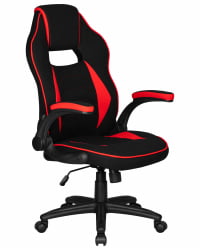 Кресло игровое DOBRIN RICK (черно-красный)