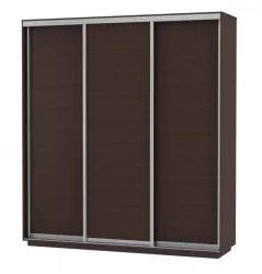 Шкаф-купе трехдверный Экспресс Трио Элемент 1800х2400h Дуб венге