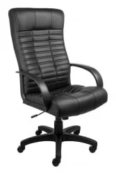 Кресло AV 104 (Аналог Атлант) кож/зам черный