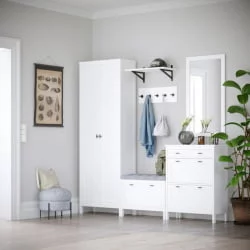 Прихожая Бланко №1 Белая