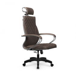 Кресло руководителя Metta L 2c 44C/K116 Infinity Easy Clean (MPES) Комплект 8 Светло-коричневое