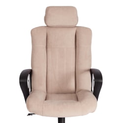 Кресло OXFORD хром флок , бежевый, 7