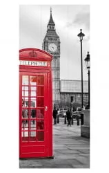 Узкий шкаф в прихожую Хоп Шелф Арт Молочный дуб