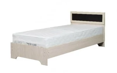 Кровать Уголок школьника (одинарная) Дуб беленый Туя светлая