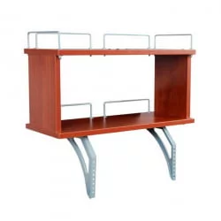 Полка задняя двухъярусная к столу Polka_zz 1/750 (Polka_zz 7/750) Яблоня Бежевый