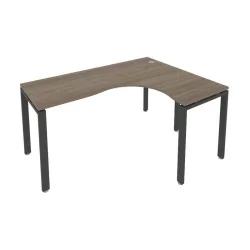 Стол письменный МЕТАЛ СЙСТЕМ БП.СА-4 Пр Вяз/Антрацит / METAL SYSTEM