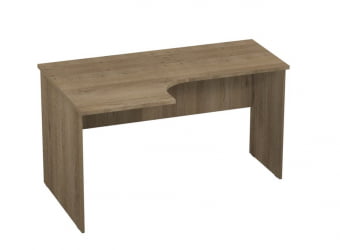 Стол компьютерный угловой Р.РС-16 (левый) Ясень темный