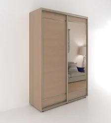 Бельевой шкаф Акцент-Лайт Д3 1200х600 Дуб молочный