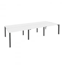 Рабочая станция на П-образном м/к ONIX O.MP-D.RS-6.2.7 Белый Бриллиант/Антрацит