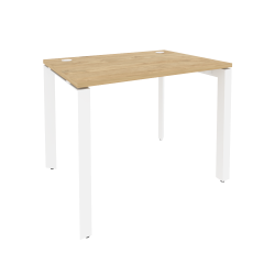 Стол рабочий на П-образном м/к ONIX O.MP-SP-1.7 Тиквуд Светлый/Белый