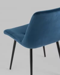 Стул Остин велюр Пыльно-синий