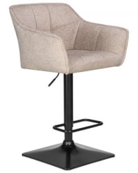 Стул барный DOBRIN RALF (бежевый твид (LEO26)) 2 шт