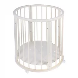 Кровать-трансформер 6-в-1 Merry Happy 01 Слоновая кость