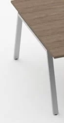 Л-образный металлический каркас с траверсами Deka 74.145.16 К Металлик матовый муар