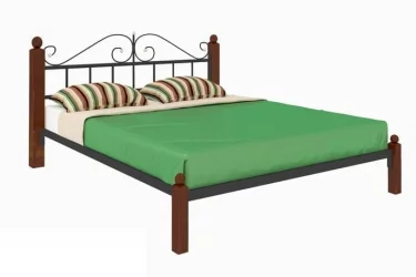 Кровать Диана Lux 1400х2000 Желтая