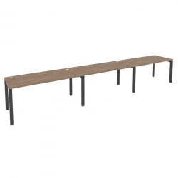 Рабочая станция на П-образном м/к ONIX O.MP-RS-3.4.7 Дуб Аризона/Антрацит