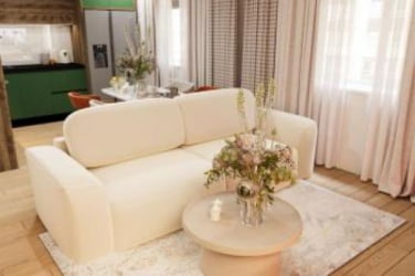 Диван прямой Сольхейм (Berhouse) Цвет фасада: Серый велюр; Тип: Прямой; Материал фасада: Металл/Велюр