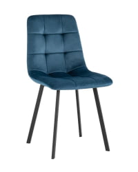 Комплект из двух стульев Chilly велюр сине-зеленый 2 шт.