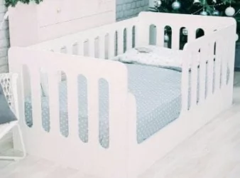 Детская кровать-манеж Вертикали