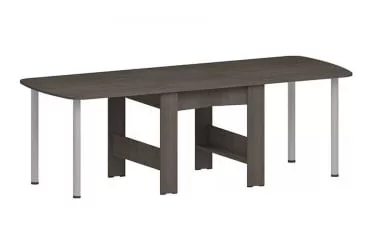 Стол-книжка раздвижной Оригами Ясень черный