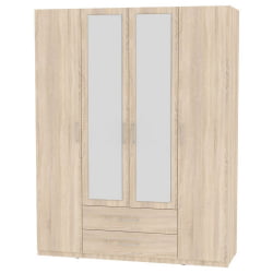 Шкаф распашный R-230х180х60-2-M(ДСС)