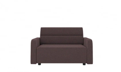 Диван прямой Уппса (Berhouse) Цвет фасада: Кофе рогожка; Тип: Прямой; Материал фасада: Микророгожка