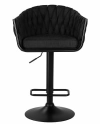 Стул барный DOBRIN LEON (черная ткань (LAR-275-50))