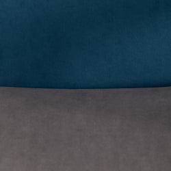 Компьютерное кресло FLY флок , серый/синий, 29/32