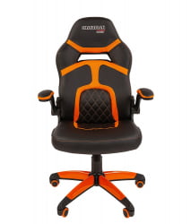 Кресло геймерское CHAIRMAN GAME 18 Черный Оранжевый