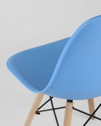Стул Еамес Стиле ДСВ голубой (разборный каркас) / Eames Style DSW