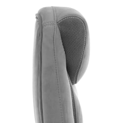 Кресло руководителя Cambridge metalBL велюр/ткань, серый, 29/12