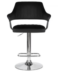 Стул барный DOBRIN CHARLY (черный велюр (MJ9-101)) 2 шт