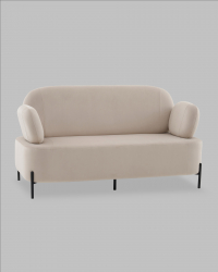 Диван Кэнди 2Д велюр бежевый