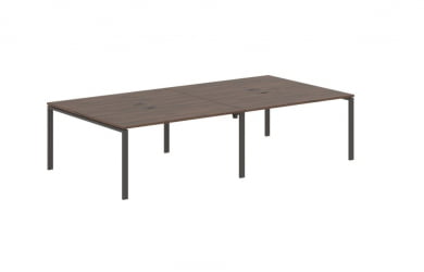 Бенч-система 4-местная EDIS EUWST 3116 Дуб Денвер темный Мокко