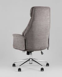 Кресло офисное TopChairs Neoma темно-серый ткань