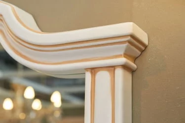 Комплект мебели для спальни Марлен №4 Кремовый белый Патина