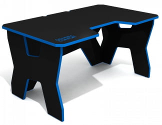 Стол геймерский Generic Comfort Gamer2/DS/NB Синий Черный