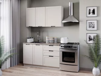 Тумба кухонная 800 Джамис ЛД 296.060.000.090 Белый Кашмир