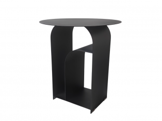 Журнальный столик Arwel металл черный