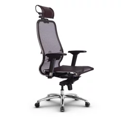 Кресло руководителя Samurai S-3.04 Темно-бордовое