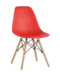 Стул Еамес ДСВ 4 шт. Красный / Eames DSW