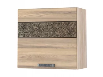 Шкаф над вытяжкой (с откидной системой Blum) Бруклин 101.14.1 Дуб Кронберг/Лагода/Антрацит