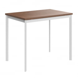 Стол прямой IMAGO-S СП-1.1S ясень шимо белый полуматовый