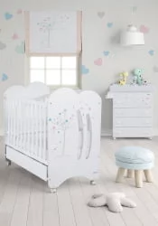 Кровать Micuna Aura 120x60 White