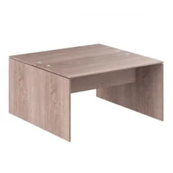 Двухместная рабочая станция W2ST 147 Дуб сонома