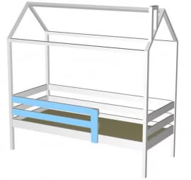 Кровать-домик RooRoom кд-3Р Розовый