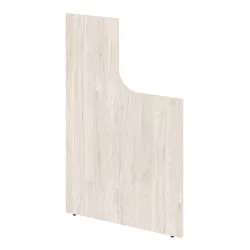 Стойка (боковина) завершающая высокая с вырезом правая ONIX О.R-SVV(R) Денвер светлый