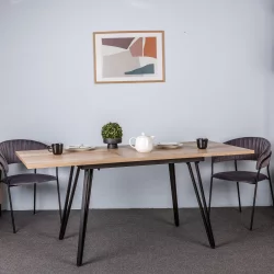 Стол раздвижной Диего 120-160 Галифакс Натур