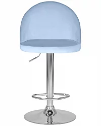 Стул барный DOBRIN MILANA Пудрово-голубой велюр MJ9-74